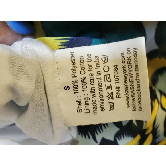 KAS New York  Floral Print Dress Size Small - Picture 9 of 11